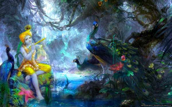 meditation-on-krishna-in-vrindavana-1