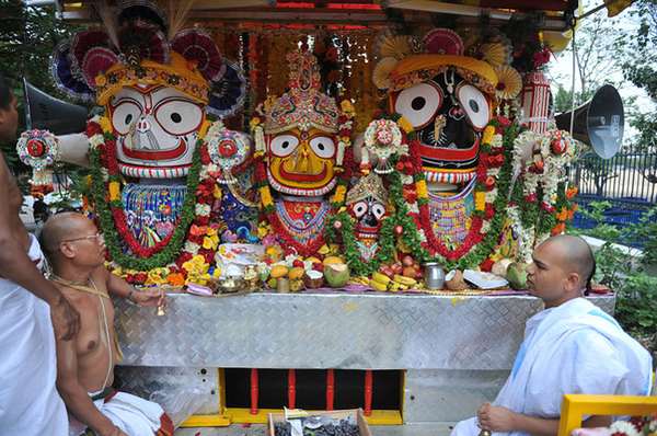 Ратха-ятра в Калькутте, 2012