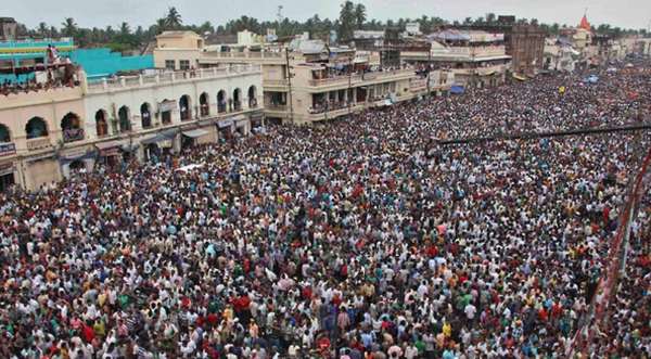 Ратха-ятра в Калькутте, 2012