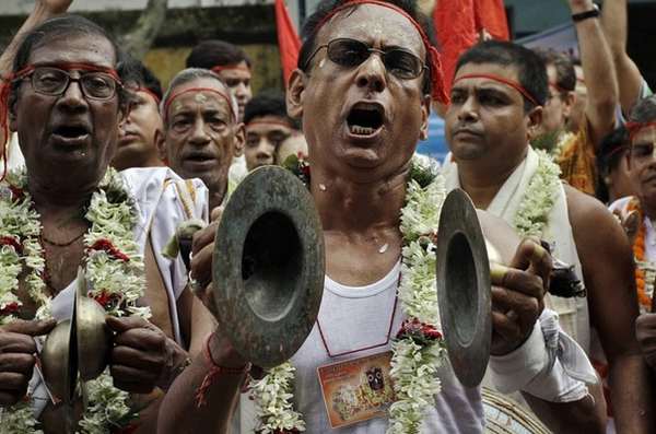 Ратха-ятра в Калькутте, 2012