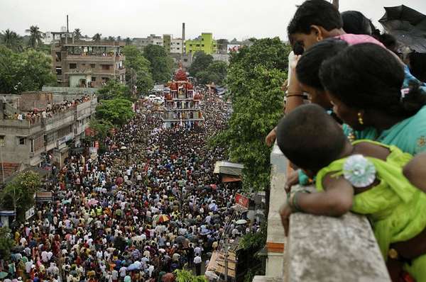 Ратха-ятра в Калькутте, 2012